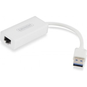 Eminent EM1017 kabeladapter/verloopstukje USB RJ45 Wit