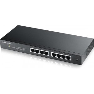 Zyxel GS1900-8 8-Poorten Gigabit Smart Managed Switch - Fanless Design