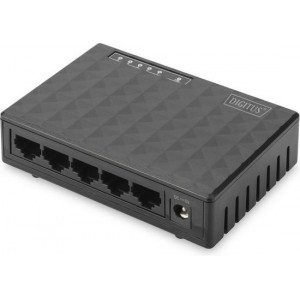 Digitus DN-50012-1 netwerk-switch Fast Ethernet (10/100) Zwart