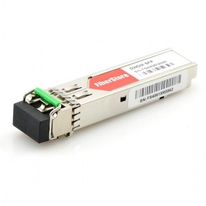 Brocade C61 1G-SFP-ZRD-1528.77 Compatible 1000BASE-DWDM SFP 100GHz 1528.77nm 80km DOM Transceiver Module