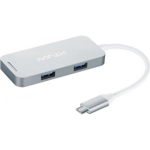 MINIX NEO C Mini USB Type C USB Type C + 2 x USB 3.0 + HDMI Zilver