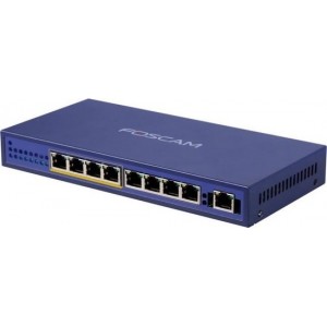 Foscam - Foscam PS108 - 8 Port POE Switch