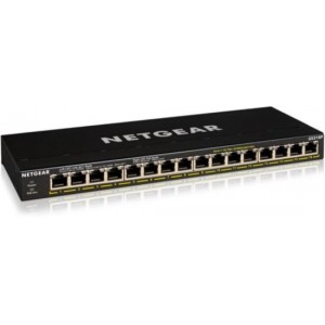 Netgear GS316P - Netwerk Switch - Unmanaged - 16 poorten