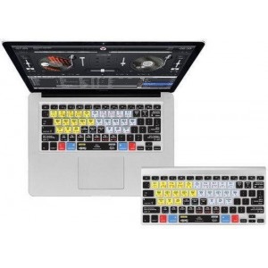 djay V4 QWERTY Keyboard Cover voor MacBook, Air & Pro