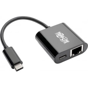 Tripp Lite U436-06N-GB-C kabeladapter/verloopstukje USB-C RJ45 Zwart