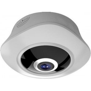 Nivian NV-IPDM360A-2W WiFi bewakingscamera 2MP Fisheye 360 graden voor binnen met nachtzicht en microSD