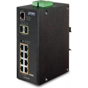 Planet IGS-10020PT netwerk-switch Managed L2 Gigabit Ethernet (10/100/1000) Zwart Power over Ethernet (PoE)