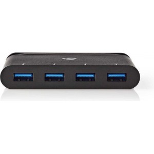 Computer Hub  USB-C™  4x USB 3.0  Zwart