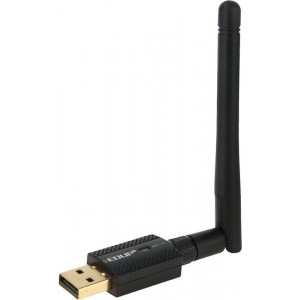 EDUP EP-N1581 Mini USB Wifi 802.11n / g / b 300Mbps 2,4 GHz draadloze adapter Externe antenne