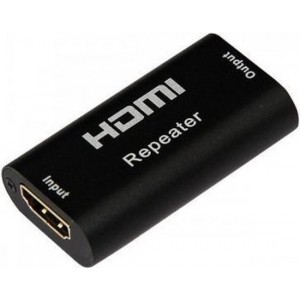 Techly IDATA HDMI2-RIP4KT AV repeater Zwart audio/video extender