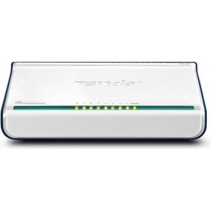 Tenda 8-Port Fast Ethernet Switch Unmanaged Wit