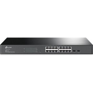 TP-LINK T1600G-18TS(TL-SG2216) Managed L2/L3/L4 Gigabit Ethernet (10/100/1000) Zwart 1U