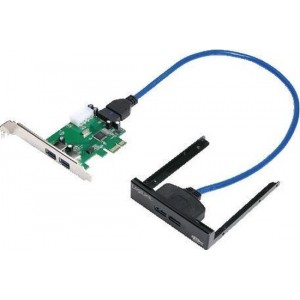 LogiLink PC0058 Intern USB 3.0 interfacekaart/-adapter