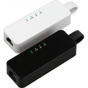 SBVR TX5 - USB 3.0 naar Gigabit Ethernet adapter | 1000 Mbps - Wit