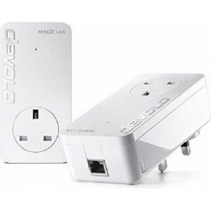 Devolo Magic 2 LAN 2400 Mbit/s Ethernet LAN Wit 2 stuk(s)