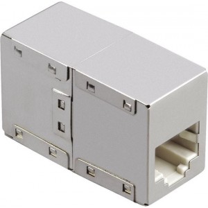 Hama 00053775 kabeladapter/verloopstukje RJ-45 Zilver