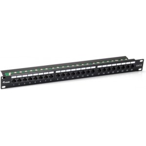 Patchpanel equip 24x RJ45 Cat6 19" 1HE
