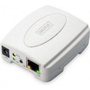 Digitus DN-13003-2 print server Wit Ethernet LAN