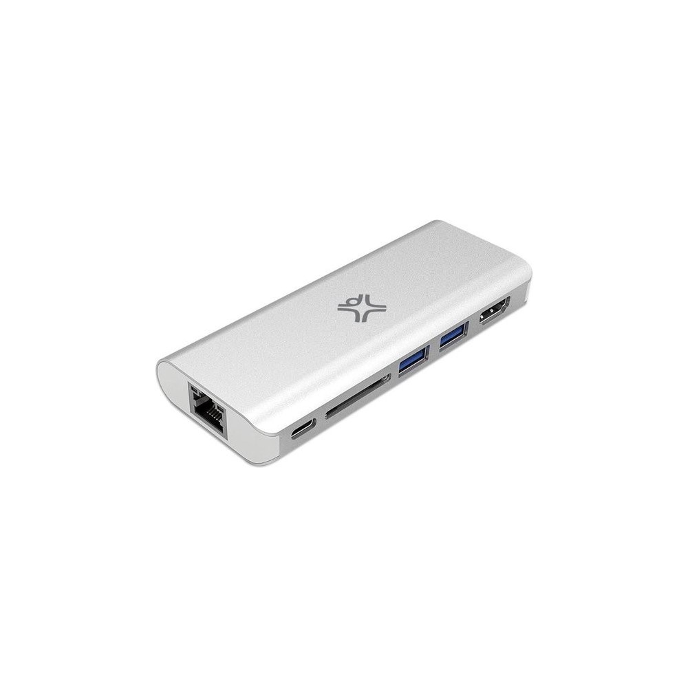 XtremeMac Type-C Multiport Hub met 8 Ports, 3 x USB 3.0, USB C, HDMI, SD, Ethernet