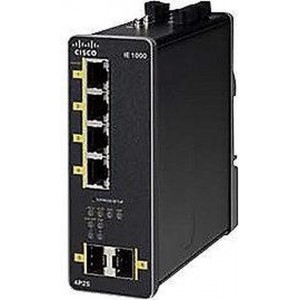 Cisco IE 1000-4P2S-LM Managed Gigabit Ethernet (10/100/1000) Zwart Power over Ethernet (PoE)