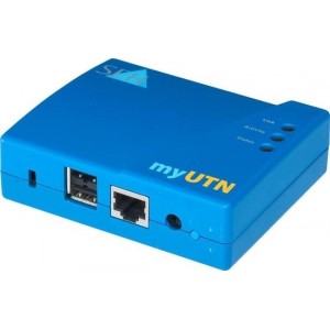 SEH myUTN-50a print server Ethernet LAN Blauw