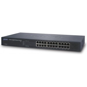 Cablenet GSW2401 netwerk-switch Gigabit Ethernet (10/100/1000) Zwart 1U