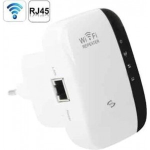 EU Plug 300 Mbps Wireless-N WIFI 802.11n Repeater Range Expander (WS-WN560N2) (wit)