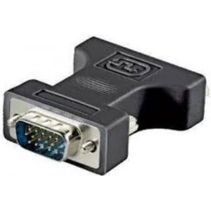Microconnect DVI-I 24+5 - HD15 F-M Kabeladapter