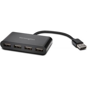 Kensington USB 2.0 Hub met 4 Poorten - USB Accessoires