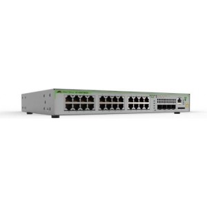 Allied Telesis AT-GS970M/18PS-50 Managed L3 Gigabit Ethernet (10/100/1000) Grijs 1U