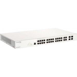 D-Link DBS-2000-28P netwerk-switch Grijs Power over Ethernet (PoE)