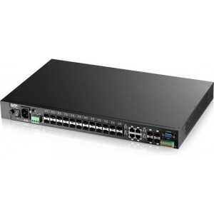 Zyxel MGS3520-28F Managed L2 Gigabit Ethernet (10/100/1000) Zwart