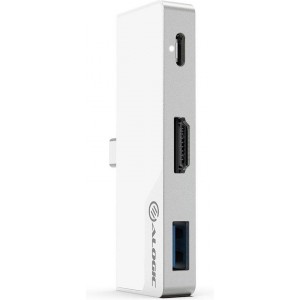 ALOGIC ULDNAMN-UA-SLV notebook dock & poortreplicator Docking Zilver