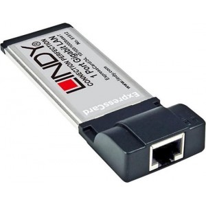 Lindy 51512 netwerkkaart & -adapter Ethernet 1000 Mbit/s Intern