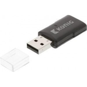 Wireless USB-Adapter N300 2.4 GHz Wi-Fi Black