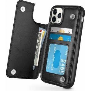 ShieldCase iPhone 11 Pro wallet case - zwart met Privacy Glas