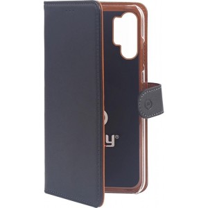 Celly - Samsung Galaxy Note10 Plus - Wally Bookcase Black -Openklap Hoesje Samsung Galaxy Note Plus - Samsung Case Black