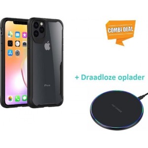 Anti Shock case iPhone 11 Pro met draadloze oplader