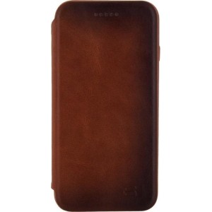 Senza Desire Skinny Leather Booklet Apple iPhone X Burned Cognac