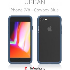 Telephant Urban iPhone 6/7/8 Bumper Hoesje Cowboy Blauw