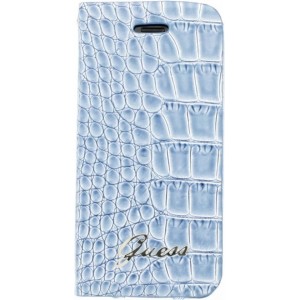 Guess Crocodile Wallet iPhone 5 & 5S Blue