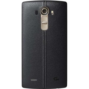 LG G4 Lederen Accudeksel - CPR-110.AGEUBK - Black