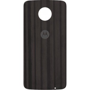 Motorola Moto Z Backcover - Charcoal Hout