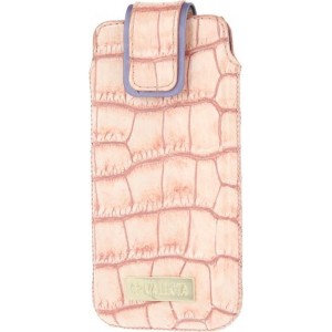 Valenta Pocket Glam 22 case - licht roze - Universeel