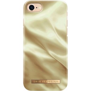 iDeal of Sweden - iPhone 8 Hoesje - Fashion Back Case Honey Satin