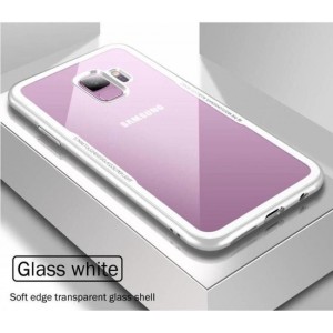 ShieldCase Glass case Samsung Galaxy S8 + gratis glazen Screenprotector  - wit