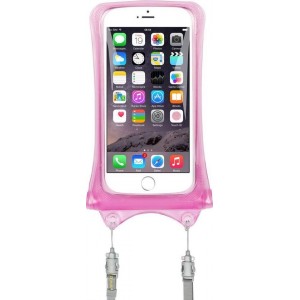 AquaVault Premium PhoneCase 100% Waterproof met Airbag - Roze