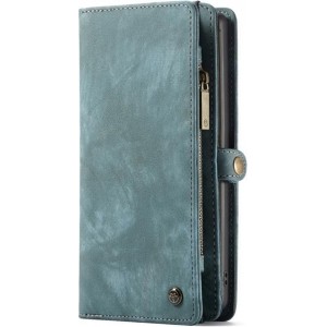 CaseMe Luxury Wallet Case Blauw Samsung Galaxy Note 10 Plus