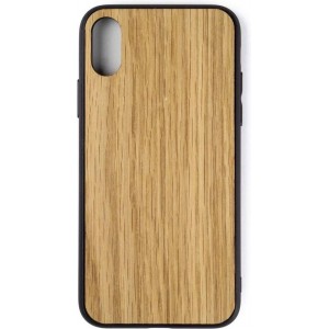 Houten Telefoonhoesje iPhone X – Bumper case - Eiken