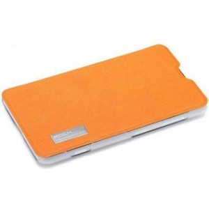 Rock Elegant Side Flip Case Orange Nokia Lumia 625